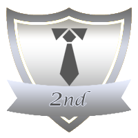 Silver Expert - 年間実績として、最も多く受け入れられた回答を行った著者のうち、2位の者