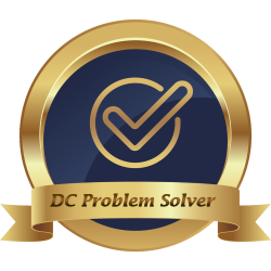DC Problem Solver - 開発者コミュニティであなたの回答がベストアンサーとしてマークされた